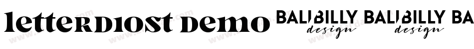 Letterdiost demo字体转换